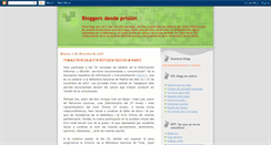 Desktop Screenshot of bloggersdesdeprision.blogspot.com