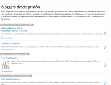 Tablet Screenshot of bloggersdesdeprision.blogspot.com
