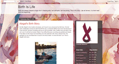 Desktop Screenshot of birthislife.blogspot.com
