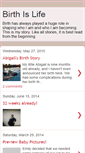 Mobile Screenshot of birthislife.blogspot.com