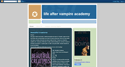 Desktop Screenshot of lifeaftervampireacademy.blogspot.com