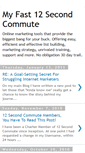 Mobile Screenshot of fast-12secondcommute.blogspot.com