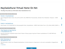Tablet Screenshot of mayiladuthuraicityinformation.blogspot.com