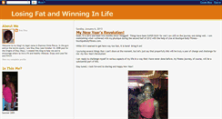 Desktop Screenshot of losingfatandwinning.blogspot.com