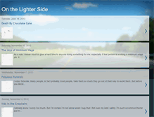 Tablet Screenshot of onthelighterside.blogspot.com