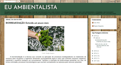 Desktop Screenshot of euambientalista.blogspot.com