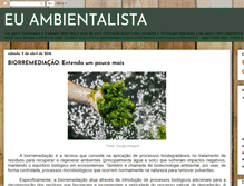 Tablet Screenshot of euambientalista.blogspot.com