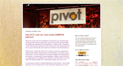 Desktop Screenshot of makingthepivot.blogspot.com