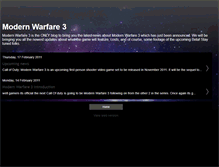 Tablet Screenshot of modernwarfare-3.blogspot.com