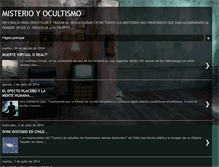 Tablet Screenshot of misterioyocultismo.blogspot.com