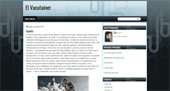 Desktop Screenshot of elvacutainer.blogspot.com
