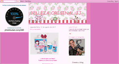 Desktop Screenshot of bellezaoriginaljj.blogspot.com