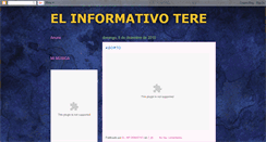 Desktop Screenshot of elinformativotere.blogspot.com