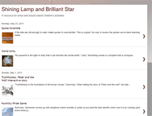 Tablet Screenshot of lamp-and-star.blogspot.com