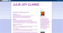 Desktop Screenshot of juliejclarke.blogspot.com