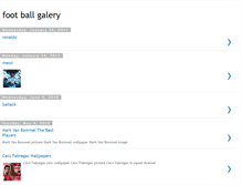 Tablet Screenshot of foodballgalery-aq.blogspot.com