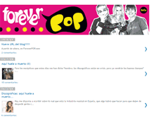 Tablet Screenshot of 4everpop.blogspot.com