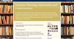 Desktop Screenshot of inclusivetheology.blogspot.com