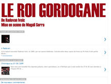 Tablet Screenshot of leroigordogane.blogspot.com