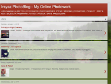 Tablet Screenshot of irsyaz.blogspot.com