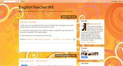 Desktop Screenshot of englishteacher365.blogspot.com