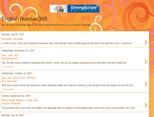 Tablet Screenshot of englishteacher365.blogspot.com