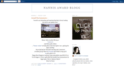 Desktop Screenshot of nannisawardblogg.blogspot.com