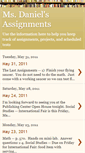 Mobile Screenshot of msdanielsassignments.blogspot.com