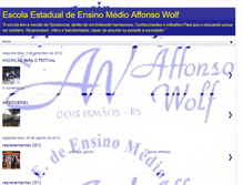 Tablet Screenshot of affonsowolf.blogspot.com