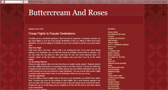 Desktop Screenshot of buttercreamandroses.blogspot.com