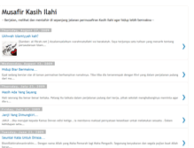 Tablet Screenshot of musafir-kasih.blogspot.com