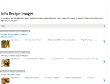 Tablet Screenshot of info-recipe-images.blogspot.com