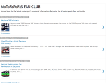 Tablet Screenshot of motorsport-fans.blogspot.com