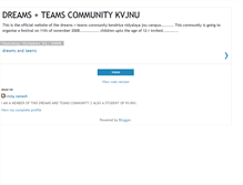 Tablet Screenshot of dreamsandteamskvjnu.blogspot.com