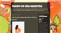 Desktop Screenshot of diariode1maestra.blogspot.com