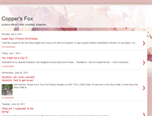 Tablet Screenshot of coppersfox.blogspot.com