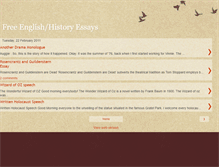 Tablet Screenshot of free-essay-english-history.blogspot.com