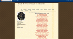 Desktop Screenshot of bandavirgenestrella.blogspot.com