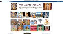 Desktop Screenshot of muruganadimai.blogspot.com