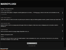 Tablet Screenshot of marioyluigienblog.blogspot.com