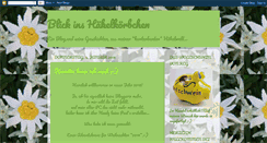 Desktop Screenshot of blickinshaekelkoerbchen.blogspot.com