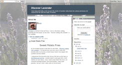 Desktop Screenshot of discoverlavender.blogspot.com
