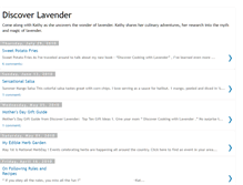 Tablet Screenshot of discoverlavender.blogspot.com