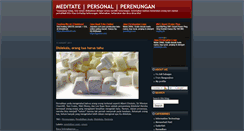 Desktop Screenshot of bangunjiwa.blogspot.com