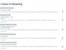 Tablet Screenshot of dreaminglily.blogspot.com