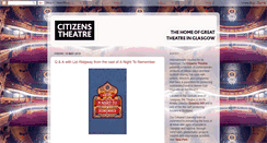 Desktop Screenshot of citizenstheatre.blogspot.com