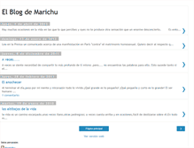 Tablet Screenshot of elblogdemarichu.blogspot.com