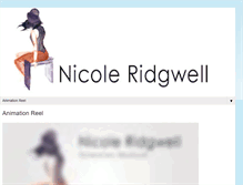Tablet Screenshot of nicoleridgwell.blogspot.com