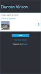 Mobile Screenshot of duncanvinson.blogspot.com