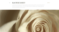 Desktop Screenshot of kacirek.blogspot.com